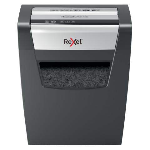 Distruggidocumenti uso moderato Rexel Momentum X312 – P-3 – 23 L – taglio a frammenti 5×42 mm – 2104572EU