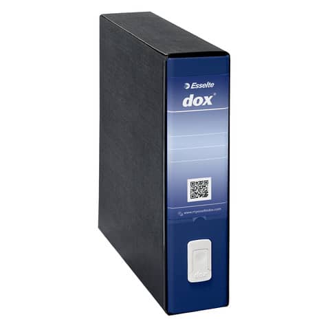 Registratore a leva DOX9 formato speciale 35,5×31,7 cm – dorso 8 cm trattata antimpronta blu – 000212A4