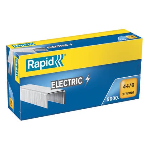 Punti metallici Rapid Strong Electric 44/6 conf. da 5000 – 24868100