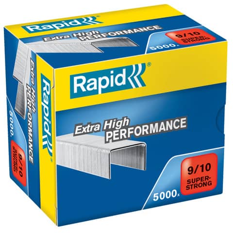 Punti metallici Rapid Super Strong 9/10  conf. da 5000 – 24871200