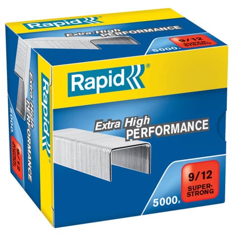 Punti metallici Rapid Super Strong 9/12  conf. da 5000 – 24871400