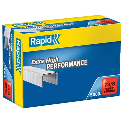 Punti metallici Rapid Super Strong 73/8  conf. da 5000 – 24890300