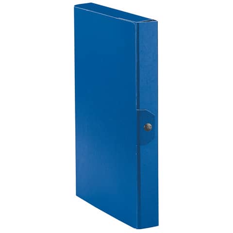 Cartelle portaprogetti Esselte C24 EUROBOX dorso 4 cm presspan biverniciato blu – 390324050