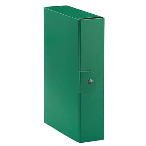 Cartelle portaprogetti Esselte C28 EUROBOX dorso 8 cm presspan biverniciato verde – 390328180