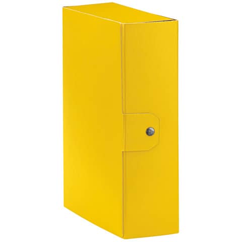 Cartelle portaprogetti Esselte C30 EUROBOX dorso 10 cm presspan biverniciato giallo – 390330090