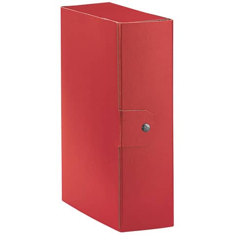 Cartella portaprogetti Esselte C30 EUROBOX dorso 10 cm presspan biverniciato rosso – 390330160
