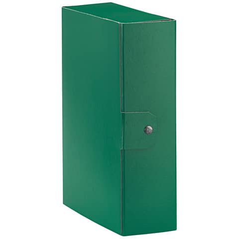 Cartella portaprogetti Esselte C30 EUROBOX dorso 10 cm presspan biverniciato verde – 390330180