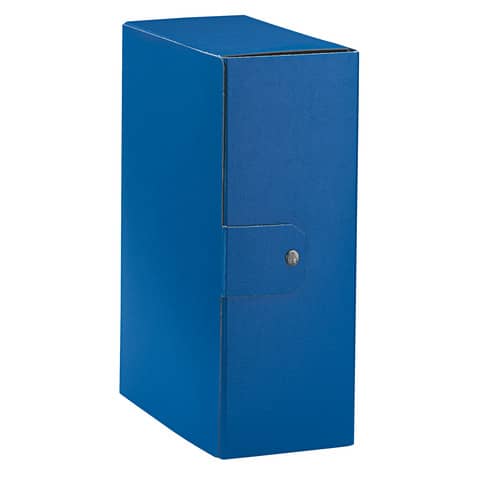 Cartella portaprogetti Esselte C32 EUROBOX dorso 12 cm presspan biverniciato blu – 390332050
