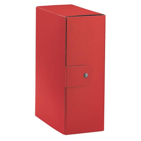 Cartella portaprogetti Esselte C32 EUROBOX dorso 12 cm presspan biverniciato rosso – 390332160