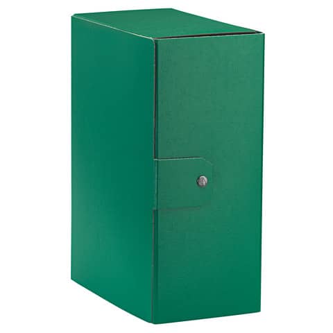 Cartelle portaprogetti Esselte C35 EUROBOX 25×35 cm – dorso 15 cm presspan biverniciato verde – 390335180