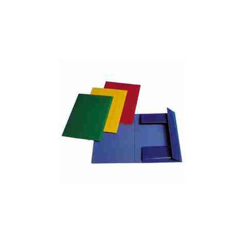 Cartelline a 3 lembi Esselte C46 con elastico tondo 25×35 cm 550 g/m² verde 390346180