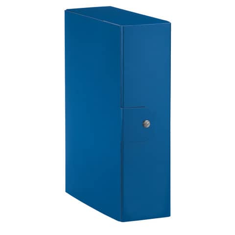 Cartella portaprogetti Esselte C90 DELSO ORDER dorso 10 cm presspan lucido blu 25×35 cm  – 390390050