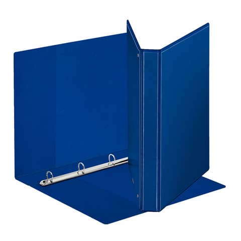 Raccoglitore personalizzabile Esselte Display a 4 anelli tondi 25mm PP eco-comp. blu formato Maxi – 394752500