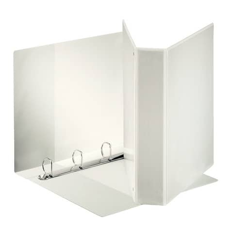 Raccoglitore personalizzabile Esselte Display Maxi 4 anelli a D 28,5×32 cm dorso 7,5 cm bianco – 394754000