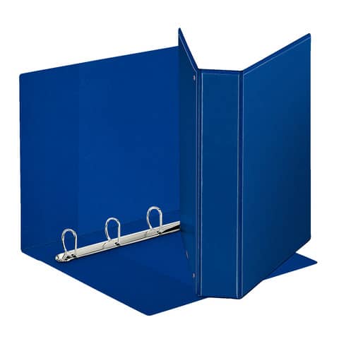 Raccoglitore personalizzabile Esselte Display a 4 anelli a D 50mm PP eco-comp. blu formato Maxi – 394754500