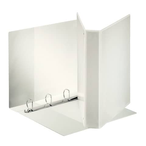 Raccoglitore personalizzabile Esselte Display Maxi a 4 anelli a D 27,5×32 cm dorso 5 cm bianco – 394756000
