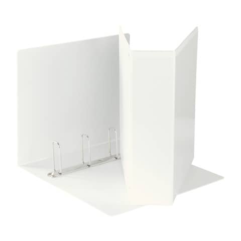 Raccoglitore personalizzabile Esselte Display a 4 anelli a Q 65 mm bianco formato Maxi- 394758000
