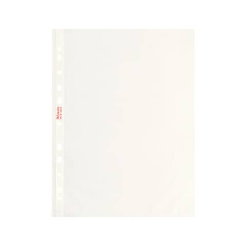 Buste a perforazione universale goffrate Esselte STANDARD PP antiriflesso trasparente A4  conf.200 – 395613300