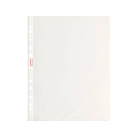 Buste a perforazione universale goffrate Esselte STANDARD PP antiriflesso 22×30 cm conf.200 – 395697300
