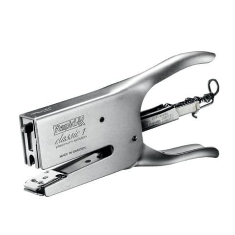 Cucitrice a pinza Rapid K1 Classic 50 fogli – Platinum Edition platino satinato – 5000250