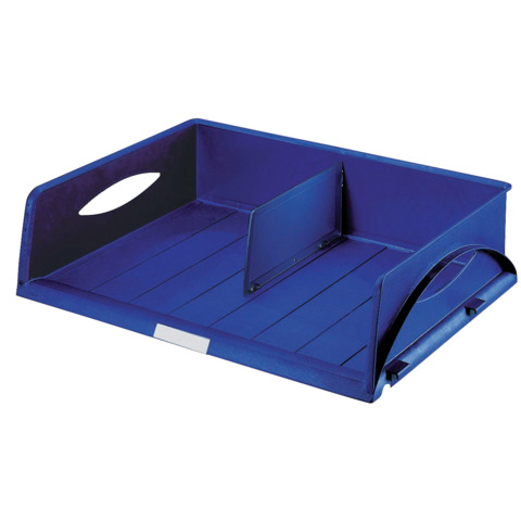 Vaschetta portacorrispondenza Leitz SORTY JUMBO in polistirolo A3 o due risme A4 blu – 52320035