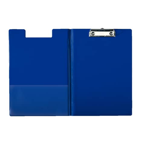 Portablocco con clip Esselte DAILY cartoncino/polipropilene 24,3×34 cm blu 56045