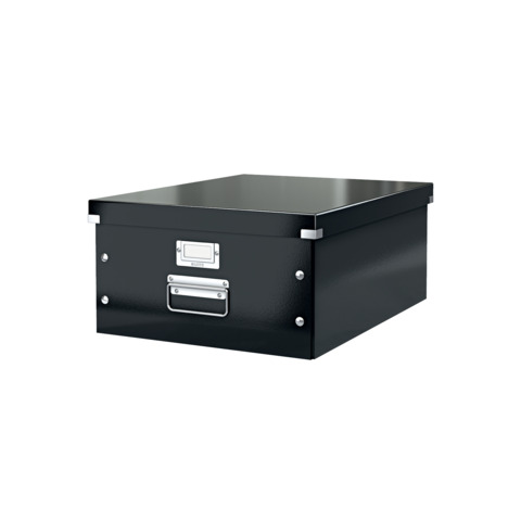 Scatola per archiviazione universale ”L” Leitz CLICK & STORE nero 36,9x20x48,2 cm 60450095