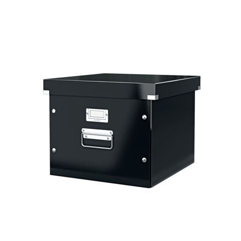 Contenitore per cartelle sospese Leitz CLICK & STORE A4 nero 35,7×28,5×36,7 cm 60460095