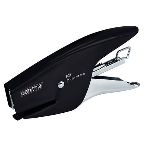 Cucitrice a pinza CENTRA P21 – 15 fogli nero 626151