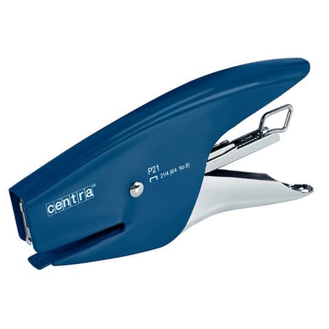 Cucitrice a pinza CENTRA P21 – 15 fogli blu 626152