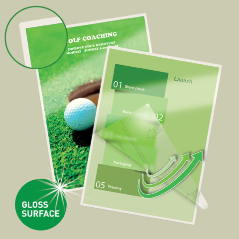 Pouches per plastificatrici Leitz iLam con UDT 2×80 µm in EVA A4 21,6×30,3 cm conf. 100 pezzi – 74780000