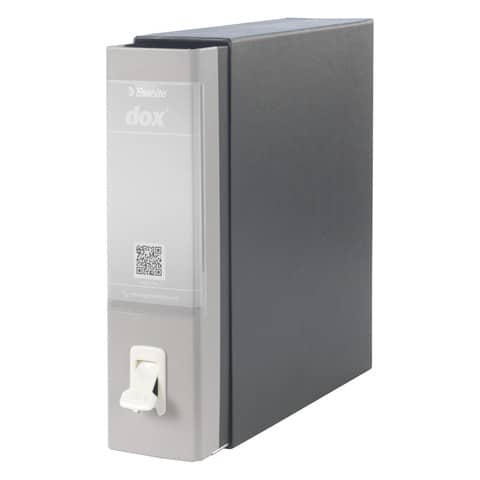 Registratore a leva DOX1 Commerciale S. Francisco 28,5×31,5 cm – dorso 8 cm grigio – D15107