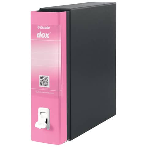 Registratore a leva DOX1 Commerciale S. Francisco 28,5×31,5 cm – dorso 8 cm rosa D15119