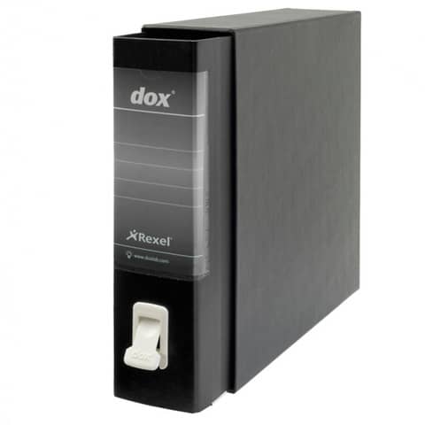 Registratore a leva DOX1 Commerciale 28,5×31,5 cm – dorso 8 cm nero D26110