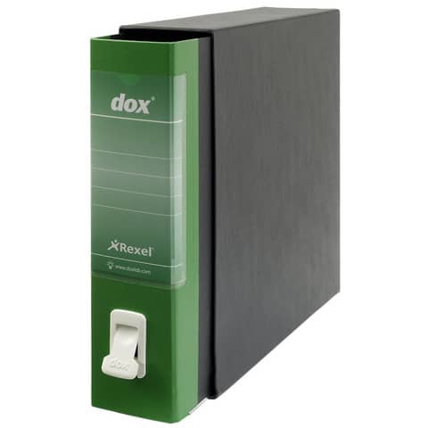Registratore a leva DOX1 Commerciale 28,5×31,5 cm – dorso 8 cm verde D26114