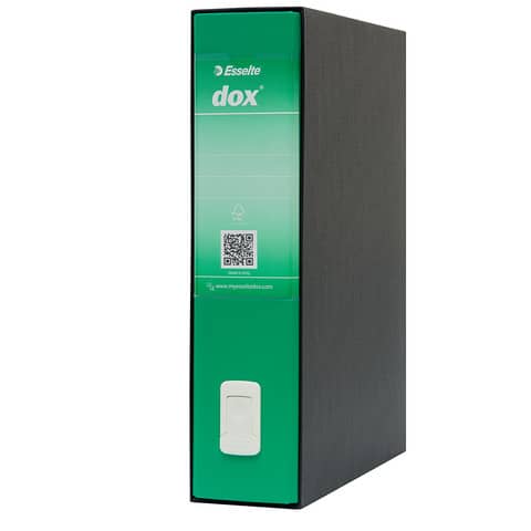 Registratore a leva DOX2 Protocollo 28,5×35 cm – dorso 8 cm verde D26214