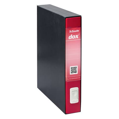 Registratore a leva DOX4 Commerciale 28,5×31,5 cm – dorso 5 cm rosso – D26411