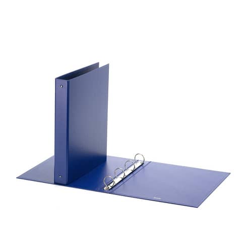 Raccoglitore FAVORIT Europa 22×30 cm 4 anelli tondi Ø 30 mm – dorso 4 cm blu 400051116