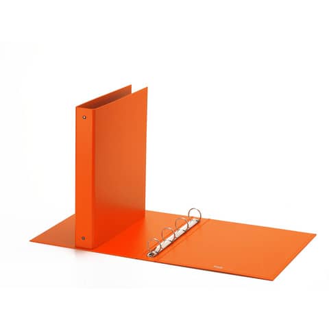Raccoglitore FAVORIT Europa 22×30 cm 4 anelli tondi Ø 30 mm – dorso 4 cm arancio 400051153