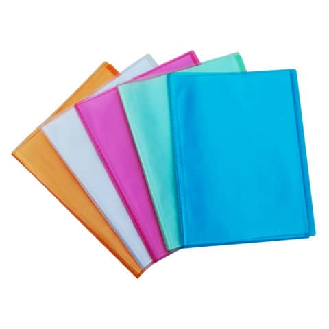 Portalistini fogli fissi Favorit buccia d’arancia 22×30 cm 60 buste assortiti 400090483