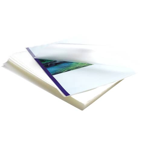 Pouches per plastificatrici Fellowes Standard Enhance80 finitura opaca – 2×80 µm – A3 – Conf. 100 pezzi – 5452003