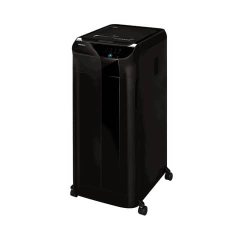 Distruggidocumenti uso moderati FELLOWES AutoMax™ 550C – P-4 – 83 L – taglio a frammenti 4x38mm – nero – 4963101