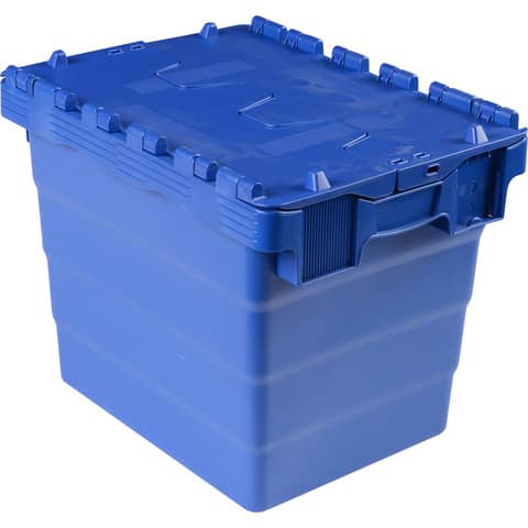 Cassa impilabile Viso 400x300x320 mm blu – 27 L DSW4332