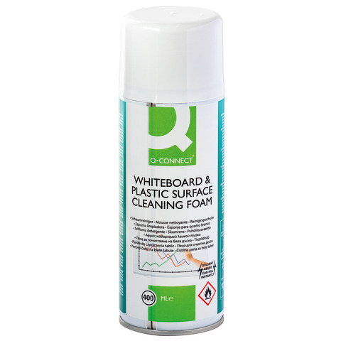 Detergente per lavagne bianche Q-Connect a schiuma 400 ml – KF04504