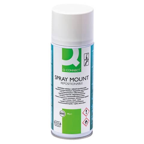 Colla spray Q-Connect removibile  400 ml – KF01071