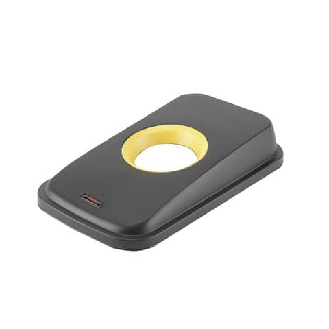 Coperchio per contenitori Geo – bottiglie Vileda Professional in PPL nero/giallo – 137733