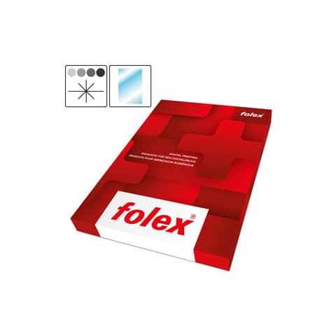 Film per fotocopiatrici monocrom. Folex X-10.0 PL trasparente lucido 0,1 mm A3 – conf. 50 pz – 39100.100.43100