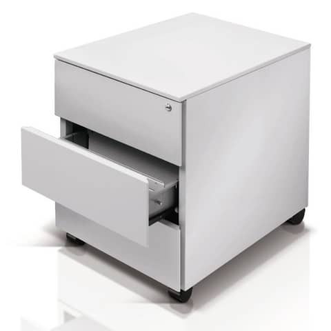 Cassettiera 3 cassetti Tecnical 2 bianco 41x58x55,3 cm C3 BIA