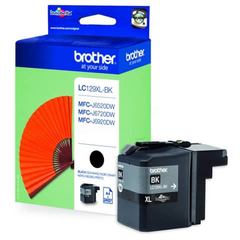 Cartuccia inkjet LC-129 Brother nero  LC-129XLBK