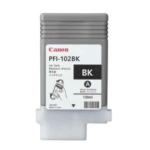 Serbatoio inchiostro PFI-102BK Canon nero 0895B001AA